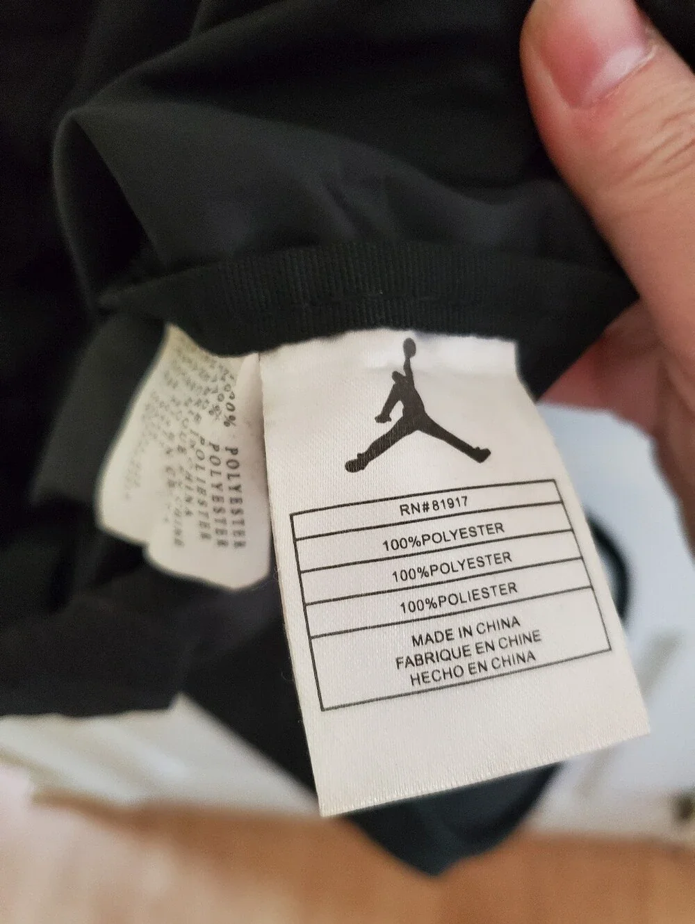 Nike Air Jordan Training Gym Sack Drawstring Bag